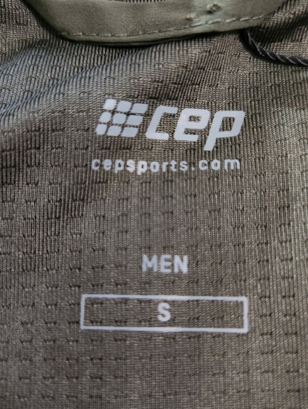 Cep Men's Olive Activating Performance Full-Zip Jacket Size Small - Picture 2 of 11